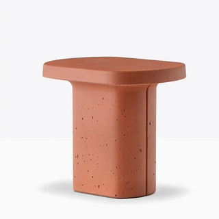 Pedrali Caementum concrete coffee table Terracotta TE 40x30x35 cm - Buy now on ShopDecor - Discover the best products by PEDRALI design