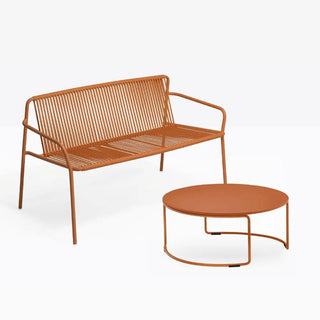 Pedrali Circuit CRTD coffee table with steel top OUTDOOR - Buy now on ShopDecor - Discover the best products by PEDRALI design