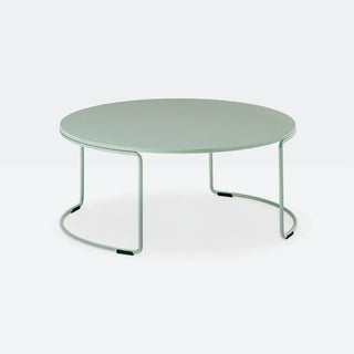 Pedrali Circuit CRTD coffee table with steel top OUTDOOR Green VE100E 70x30 cm - Buy now on ShopDecor - Discover the best products by PEDRALI design
