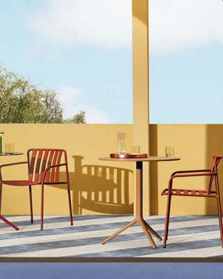 Pedrali Coney 3645 metal chair with armrests for outdoor use - Buy now on ShopDecor - Discover the best products by PEDRALI design