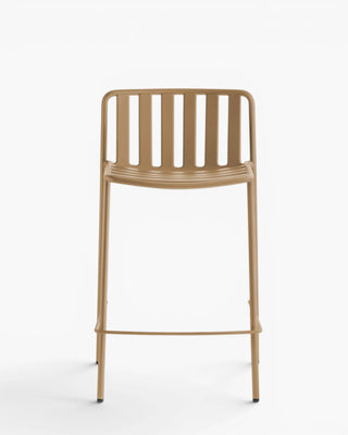 Pedrali Coney metal stool with backrest