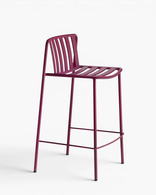 Pedrali Coney metal stool with backrest
