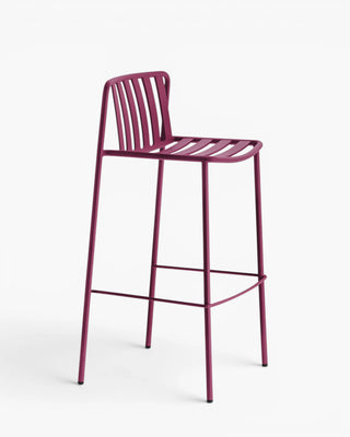 Pedrali Coney metal stool with backrest