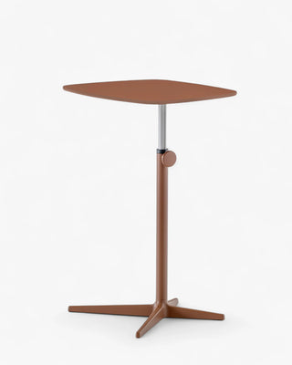 Pedrali Diego 5910 height-adjustable steel side table Terracotta TE200 Fenix FNT_0789 - Buy now on ShopDecor - Discover the best products by PEDRALI design