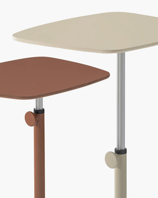 Pedrali Diego 5910 height-adjustable steel side table - Buy now on ShopDecor - Discover the best products by PEDRALI design