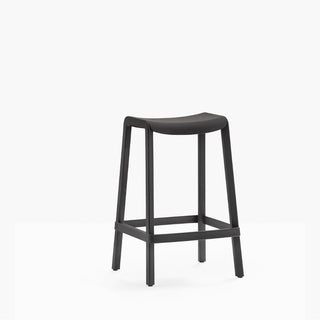 Pedrali Dome 267 stool H.25.6 inch Black - Buy now on ShopDecor - Discover the best products by PEDRALI design