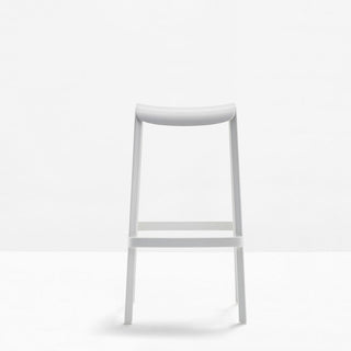 Pedrali Dome 268 stool H.29.9 inch Pedrali White BI200E - Buy now on ShopDecor - Discover the best products by PEDRALI design