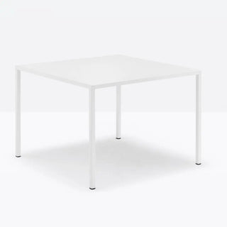 Pedrali Fabbrico TFA steel table White BI200E 100x100 cm - Buy now on ShopDecor - Discover the best products by PEDRALI design