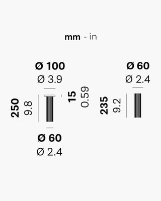 Pedrali Filicudi 5091 table lamp - Buy now on ShopDecor - Discover the best products by PEDRALI design