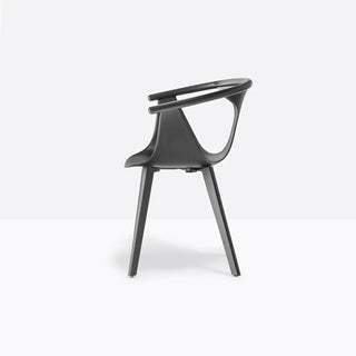 Pedrali Fox 3725 ash armchair with polypropylene shell - Buy now on ShopDecor - Discover the best products by PEDRALI design