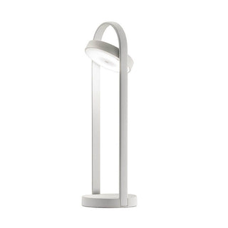 Pedrali Giravolta 1799/50 portable table/floor lamp outdoor H.19 11/16 inch White - Buy now on ShopDecor - Discover the best products by PEDRALI design