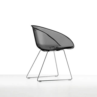 Pedrali Gliss armchair with steel sled base