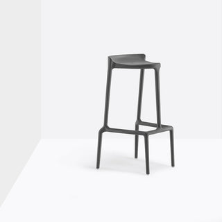 Pedrali Happy 490 plastic stool with seat H.75 cm. - Buy now on ShopDecor - Discover the best products by PEDRALI design