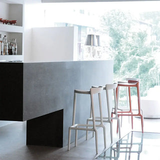 Pedrali Happy polypropylene stool - Buy now on ShopDecor - Discover the best products by PEDRALI design