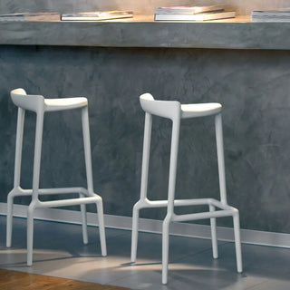 Pedrali Happy polypropylene stool - Buy now on ShopDecor - Discover the best products by PEDRALI design