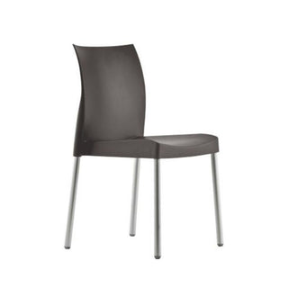 Pedrali Ice 800 design chair in polypropylene Pedrali Anthracite grey GA - Buy now on ShopDecor - Discover the best products by PEDRALI design