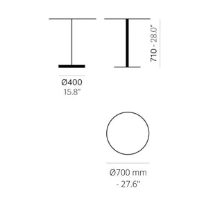 Pedrali Ikon 865 table - Buy now on ShopDecor - Discover the best products by PEDRALI design