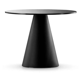 Pedrali Ikon 865 table Black NE Fenix FNP_0720 ø 80 cm - Buy now on ShopDecor - Discover the best products by PEDRALI design