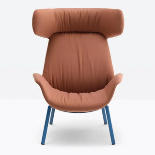 Pedrali Ila 2022 padded armchair in fabric