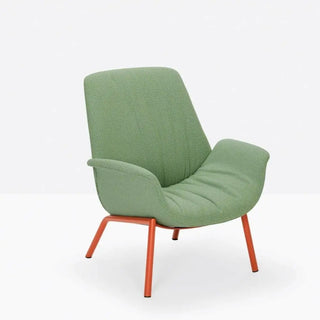 Pedrali Ila 2023 padded armchair in fabric
