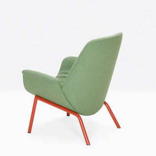 Pedrali Ila 2023 padded armchair in fabric - Buy now on ShopDecor - Discover the best products by PEDRALI design