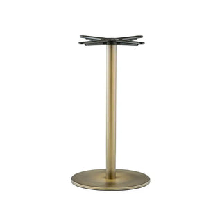 Pedrali Inox 4401 REG table base with round base ø 40 cm. - 15.75 in.