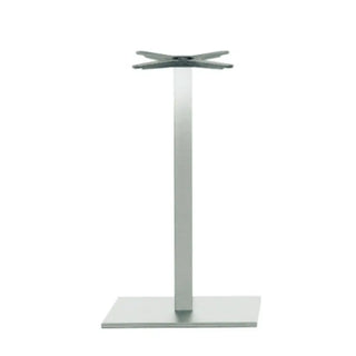 Pedrali Inox 4402 table base with square base 40x40 cm. - 15.75x15.75 in.