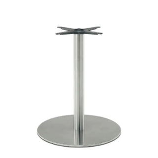 Pedrali Inox REG table base with round base ø 60 cm. - 23.62 in.