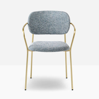 Pedrali Jazz 3704 padded chair with armrests Pedrali G221 - Buy now on ShopDecor - Discover the best products by PEDRALI design