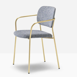 Pedrali Jazz 3704 padded chair with armrests - Buy now on ShopDecor - Discover the best products by PEDRALI design