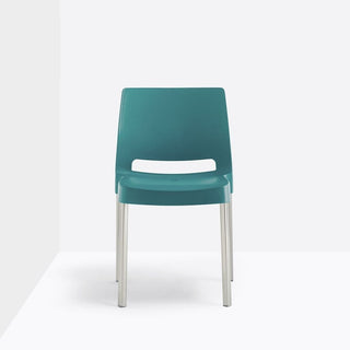 Pedrali Joi 870 stackable polypropylene chair Pedrali Green VE2 - Buy now on ShopDecor - Discover the best products by PEDRALI design