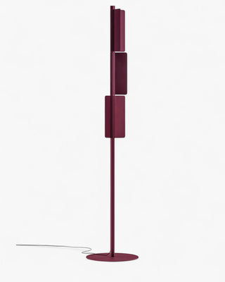 Pedrali Kawara L010T floor lamp with adjustable modules Red RO300 3 Modules - Buy now on ShopDecor - Discover the best products by PEDRALI design
