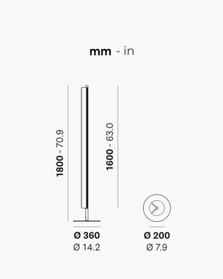 Pedrali Kawara L010T floor lamp - Buy now on ShopDecor - Discover the best products by PEDRALI design