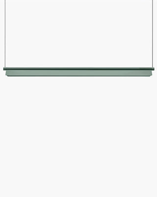 Pedrali Kawara L010S/160 horizontal pendant lamp Pedrali Green VE600E - Buy now on ShopDecor - Discover the best products by PEDRALI design