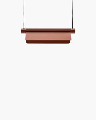 Pedrali Kawara L010S horizontal pendant lamp Pedrali Terracotta Brick TE200 34 cm - 13.38 inch - Buy now on ShopDecor - Discover the best products by PEDRALI design
