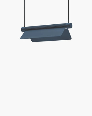 Pedrali Kawara L010S horizontal pendant lamp with adjustable modules Blue BL600 1 Module - Buy now on ShopDecor - Discover the best products by PEDRALI design