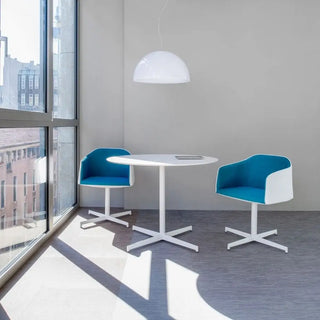 Pedrali Laja 5430 table base with round base Ø 82 cm. - 32.28 in. - Buy now on ShopDecor - Discover the best products by PEDRALI design