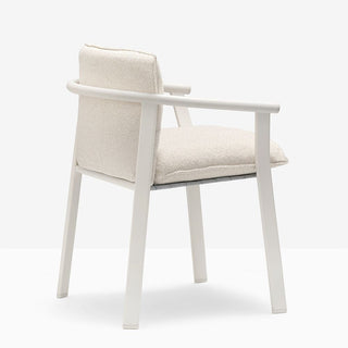 Pedrali Lamorisse 3684 aluminium chair with cushion - Buy now on ShopDecor - Discover the best products by PEDRALI design