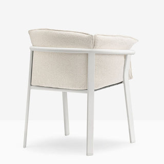 Pedrali Lamorisse 3685 aluminium armchair with cushion - Buy now on ShopDecor - Discover the best products by PEDRALI design