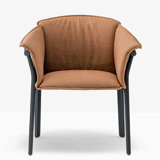 Pedrali Lamorisse Wood 3687 ash armchair with removable cushion