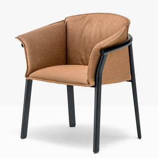 Pedrali Lamorisse Wood 3687 ash armchair with removable cushion