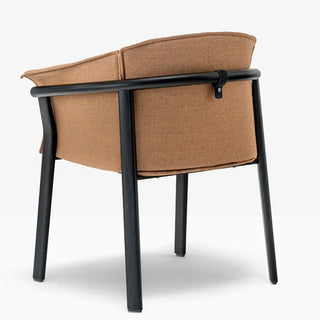 Pedrali Lamorisse Wood 3687 ash armchair with removable cushion