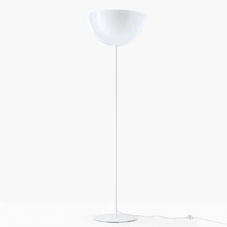 Pedrali Lighting Time L002ST floor lamp with double polycarbonate diffuser and steel base