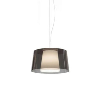 Pedrali Lighting Time L001S suspension lamp with double polycarbonate diffuser