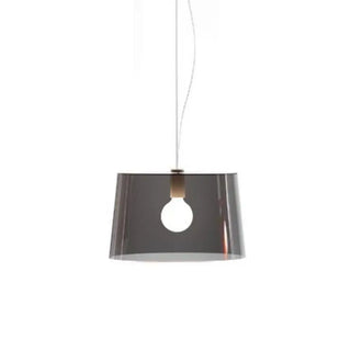 Pedrali Lighting Time L001S suspension lamp with single polycarbonate diffuser