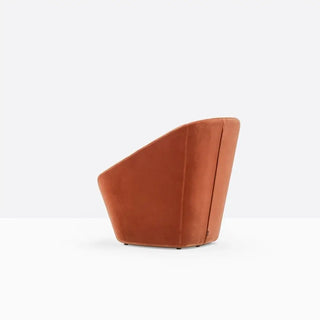 Pedrali Log 366 upholstered lounge armchair