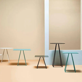 Pedrali Lunar 5443 low table with steel base