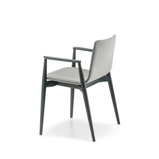 Pedrali Malmo 396 upholstered chair with ash frame