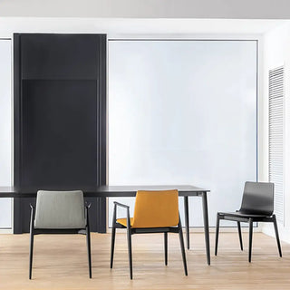 Pedrali Malmo 396 upholstered chair with ash frame