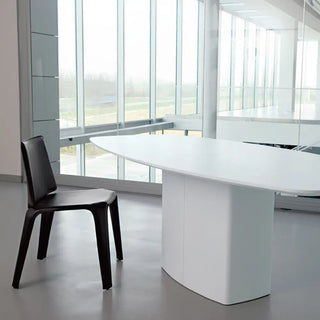 Pedrali Mood 720 chair in genuine leather - Buy now on ShopDecor - Discover the best products by PEDRALI design